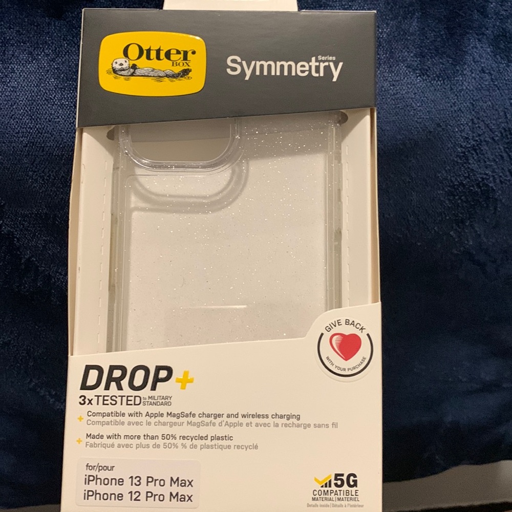 Otter box IPhone 12/13 Pro Max. Box opened but never used.
